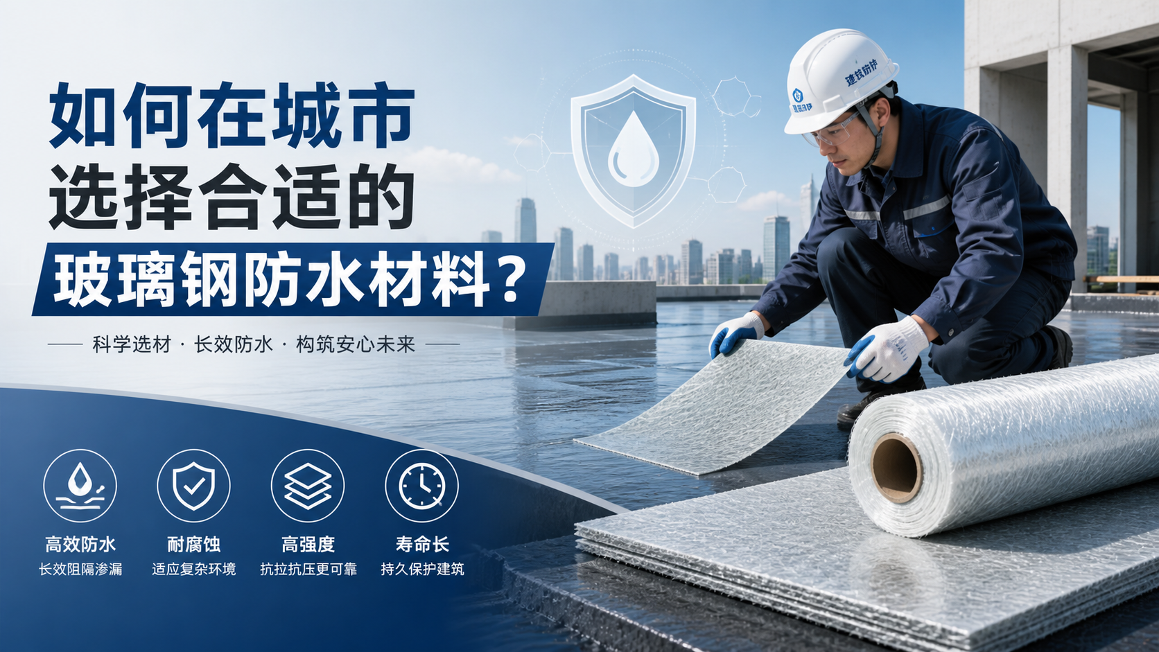 如何在庆阳选择合适的玻璃钢防水材料？